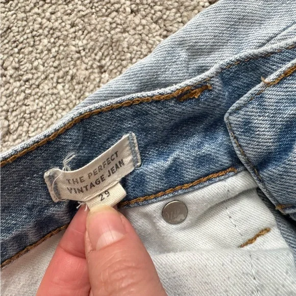 Madewell The Perfect Vintage Jean Light Wash - 29 - Picture 11 of 15